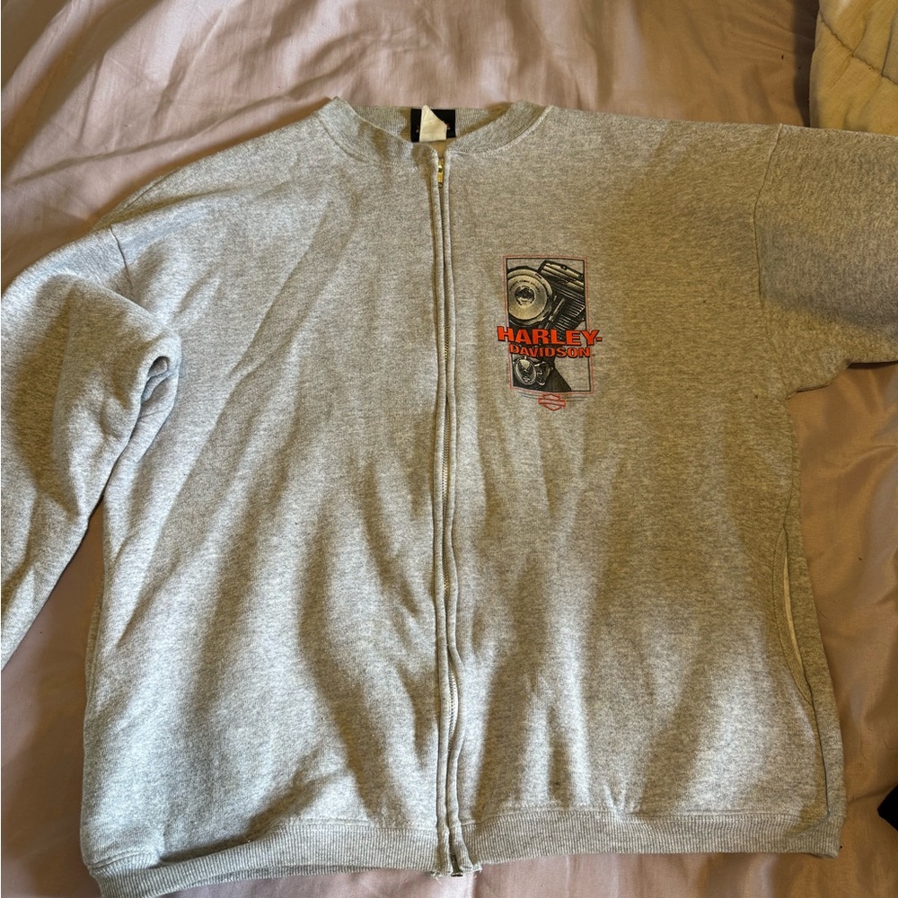 Harley-Davidson Vintage Zip-Up Sweatshirt
